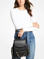 Jet Set Medium Pebbled Leather Backpack