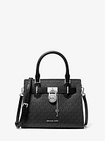 Hamilton Small Signature Logo Satchel