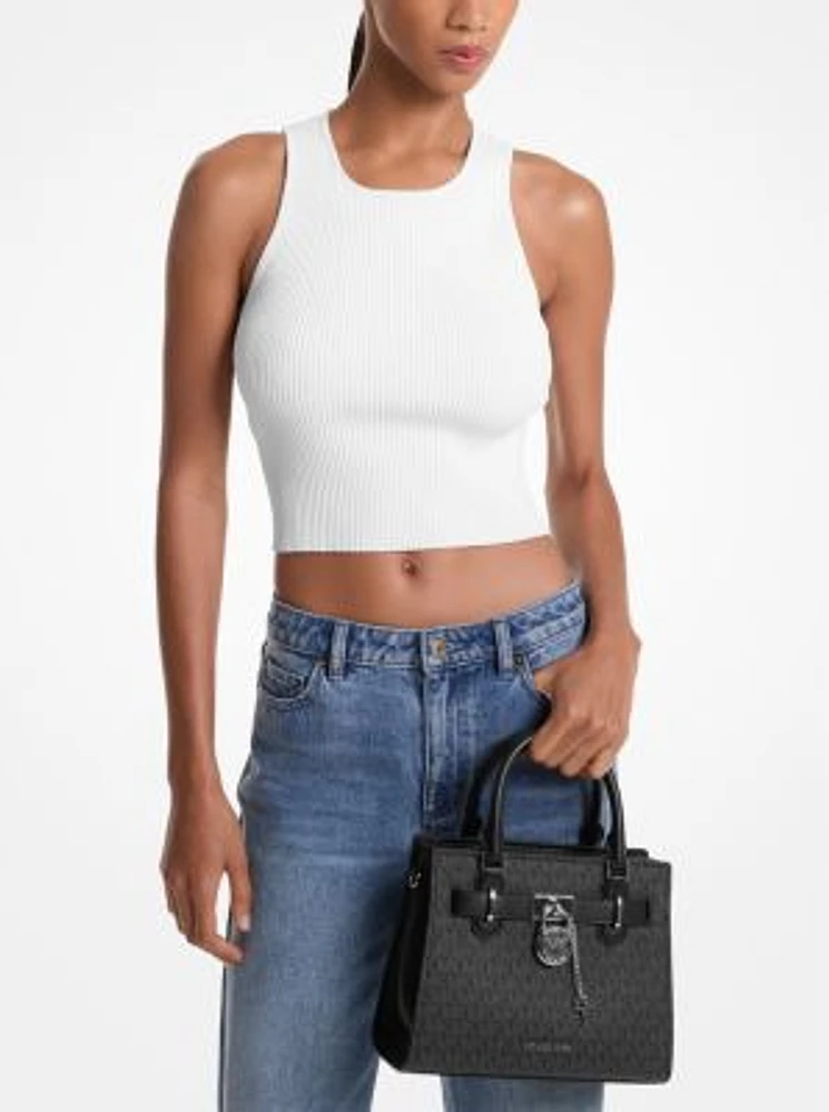 Hamilton Small Signature Logo Satchel