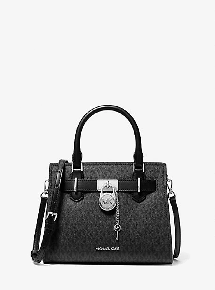 Hamilton Small Signature Logo Satchel