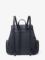 Jet Set Large Signature Logo Backpack