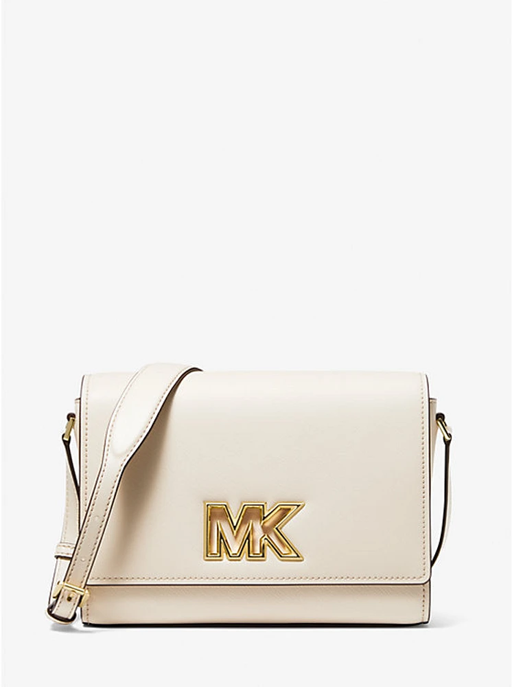 Mimi Medium Leather Messenger Bag