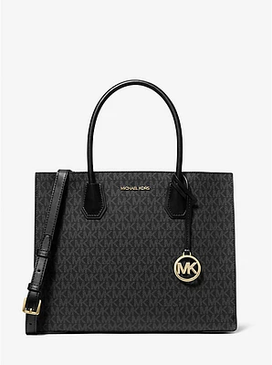 Mercer Large Logo Accordion Tote Bag