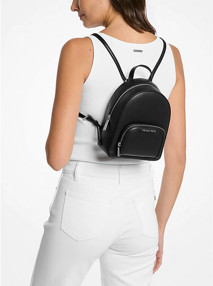 Jaycee Extra-Small Pebbled Leather Convertible Backpack