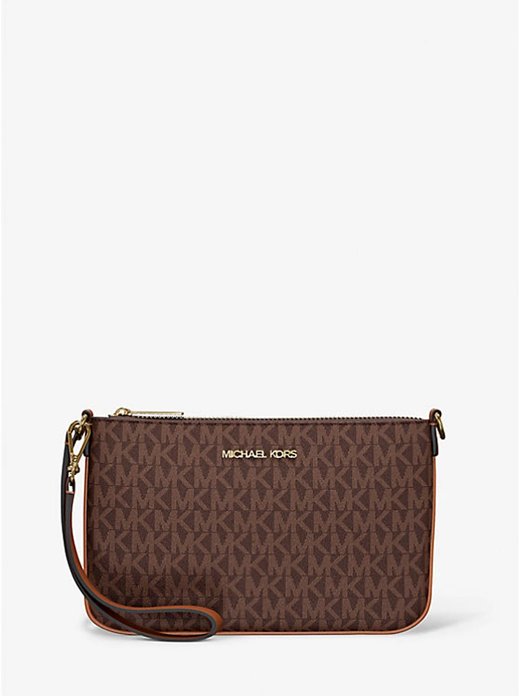 Bolso de pulsera Jet Set pequeño convertible con logotipo exclusivo