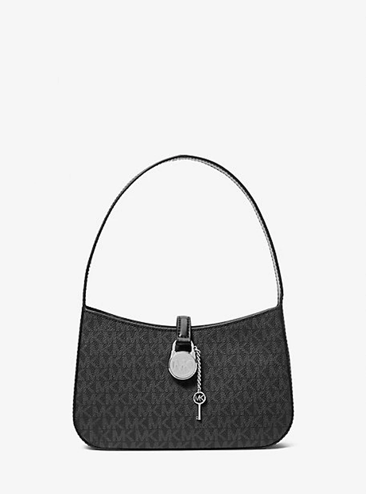 Lyra Small Signature Logo Pochette