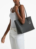 Sheila Large Signature Logo Tote Bag