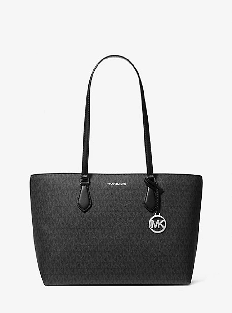 Sheila Large Signature Logo Tote Bag