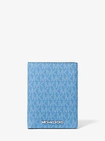 Jet Set Travel Signature Logo Passport Wallet