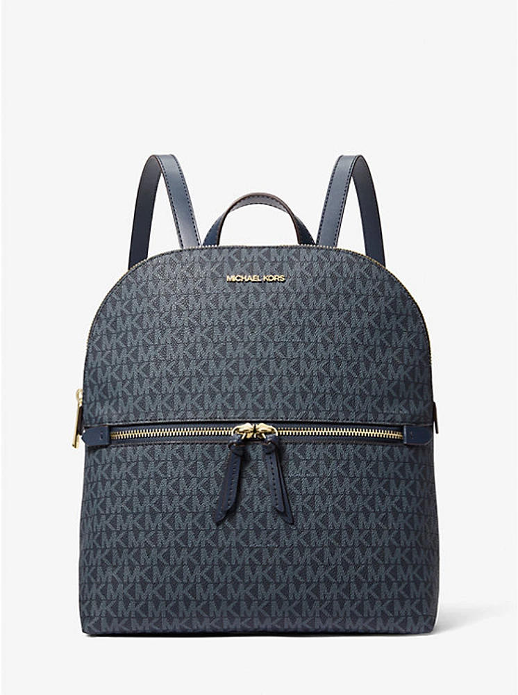 Dallas Medium Signature Logo Backpack