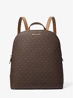 Cindy Large Signature Logo Backpack