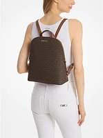 Cindy Large Signature Logo Backpack