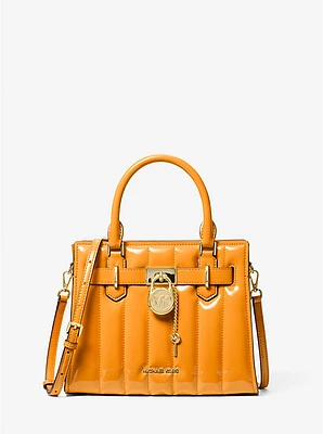 Hamilton Small Patent Satchel