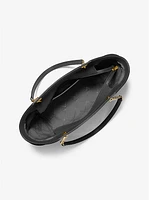 Jet Set Large Saffiano Leather Shoulder Bag