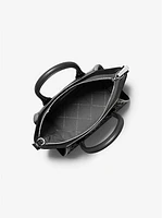 Avril Small Woven Satchel