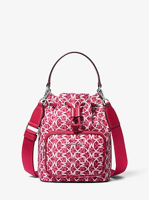 Khai Small Signature Logo Bucket Bag