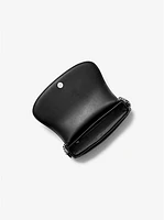 Mila Medium Leather Messenger Bag
