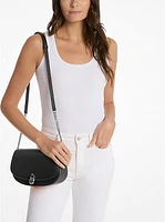 Mila Medium Leather Messenger Bag