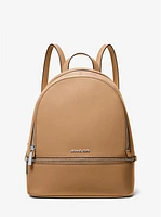 Rhea Medium Pebbled Leather Backpack