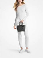 Jet Set Travel Extra-Small Logo Top-Zip Tote Bag