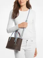 Jet Set Travel Extra-Small Logo Top-Zip Tote Bag