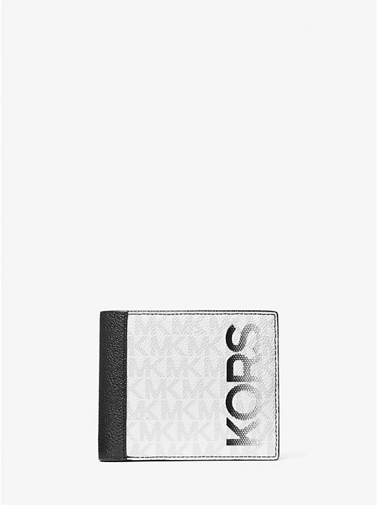 Cooper Graphic Logo Billfold Wallet With Coin Pouch