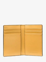 Rivington Striped Logo Bi-Fold Card Case