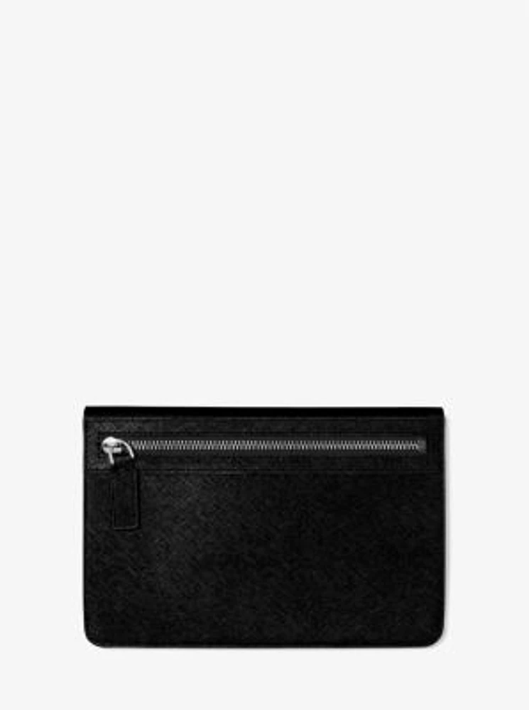 Rivington Large Saffiano Leather Wallet
