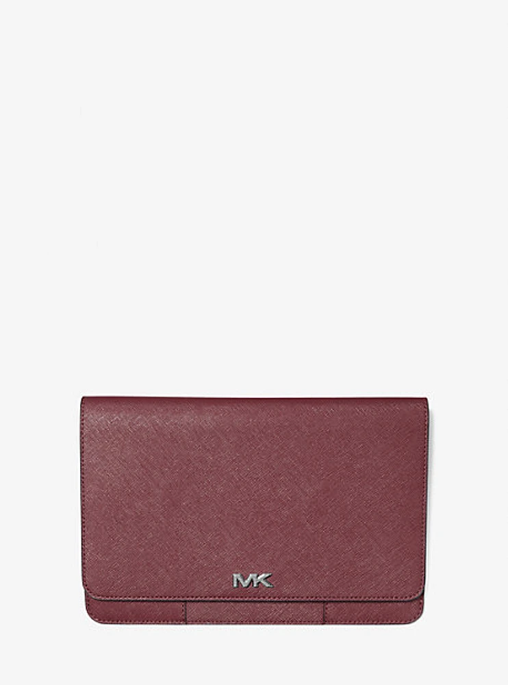 Rivington Large Saffiano Leather Wallet