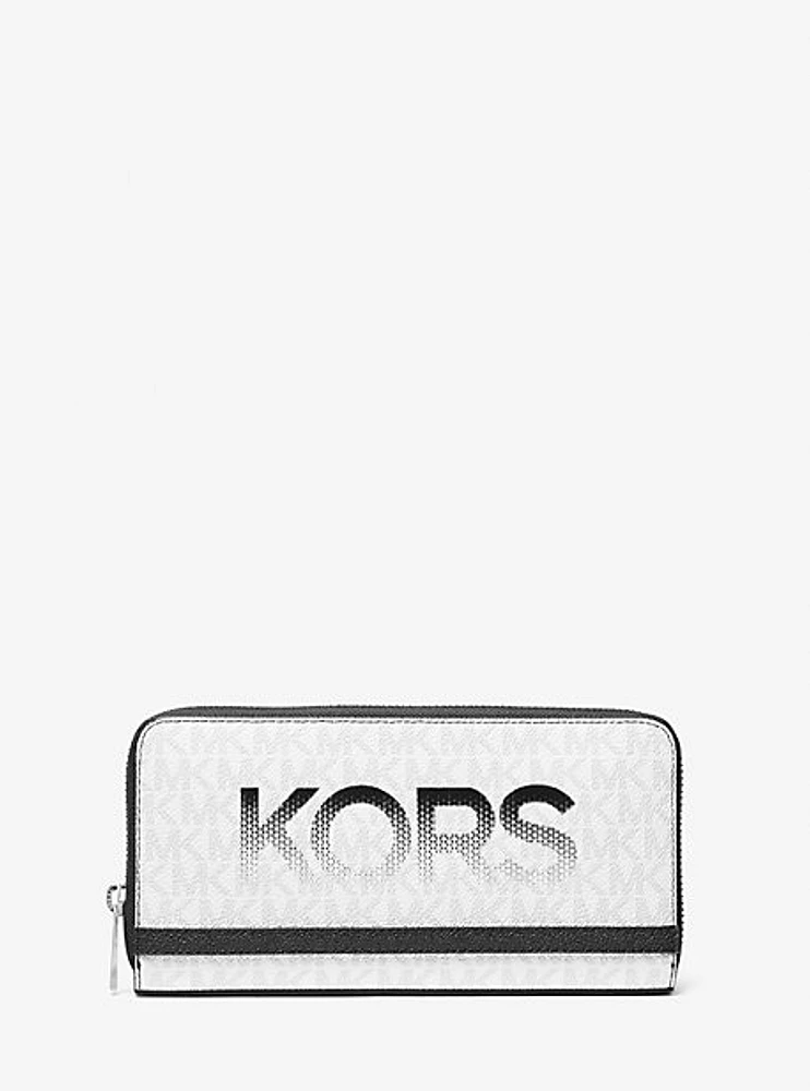 Cooper Graphic Logo Zip-Around Wallet