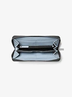 Rivington Signature Logo Striped Zip-Around Wallet