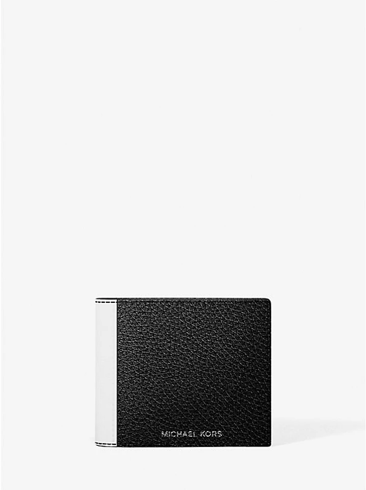 Cooper Two-Tone Billfold Wallet with Coin Pouch