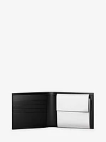 Cooper Two-Tone Billfold Wallet with Coin Pouch