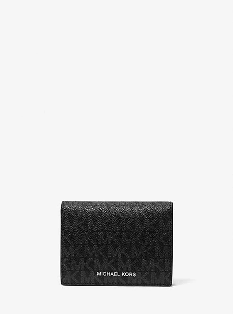 Cooper Signature Logo Print Wallet