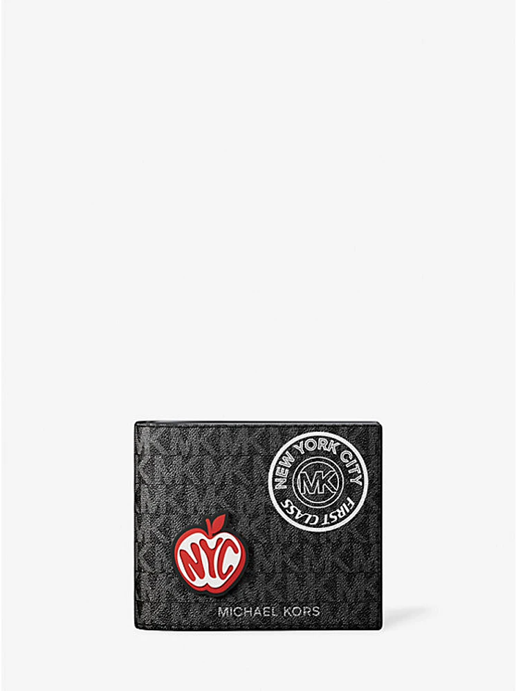 Cooper Embellished Signature Logo Billfold Wallet