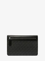 Cooper Large Embellished Signature Logo Travel Wallet