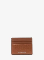 Cooper Pebbled Leather Tall Card Case