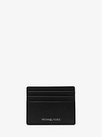 Cooper Pebbled Leather Tall Card Case