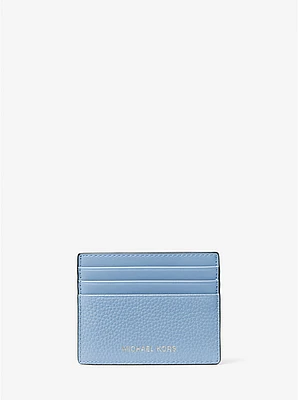 Cooper Pebbled Leather Tall Card Case