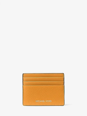 Cooper Pebbled Leather Tall Card Case