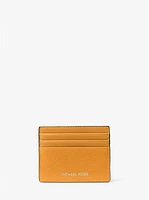 Cooper Pebbled Leather Tall Card Case