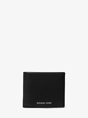 Cooper Pebbled Leather Billfold Wallet