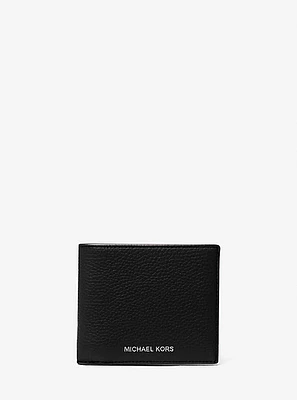 Cooper Pebbled Leather Billfold Wallet