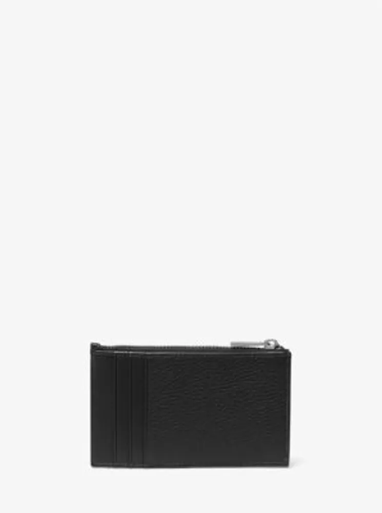 Cooper Slim Pebbled Leather Zip Wallet