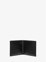 Signature Logo Billfold Wallet and Belt Gift Set