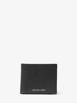 Harrison Saffiano Leather Billfold Wallet