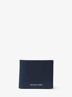 Harrison Saffiano Leather Billfold Wallet