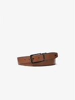 Reversible Pebbled Leather Belt