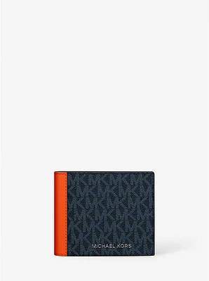 Cooper Signature Logo Billfold Wallet With Passcase