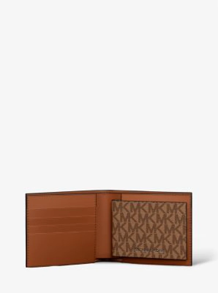 Cooper Signature Logo Billfold Wallet With Passcase